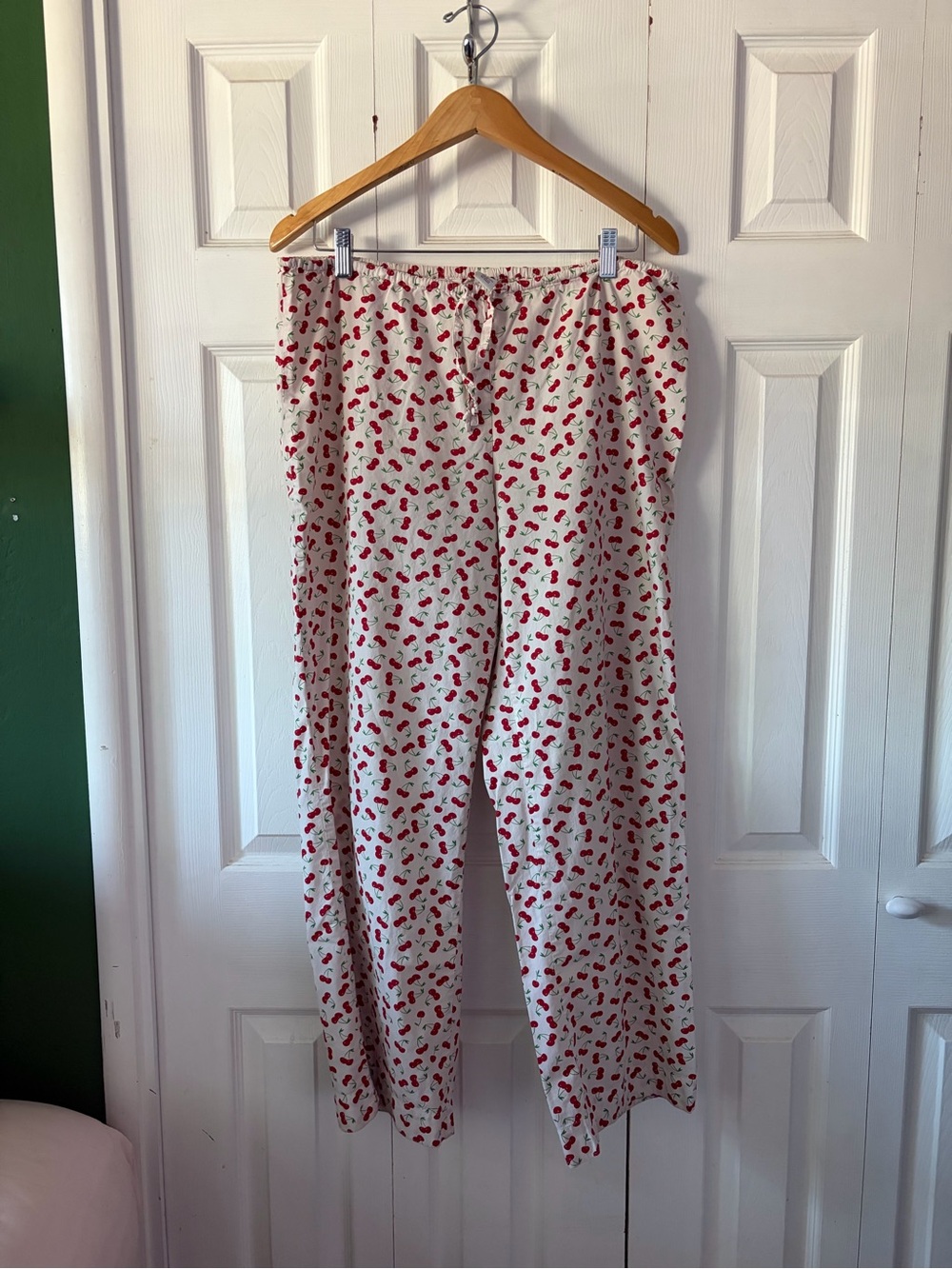 Vintage Gap Y2K Cherry Cotton Pajama Pants 2003